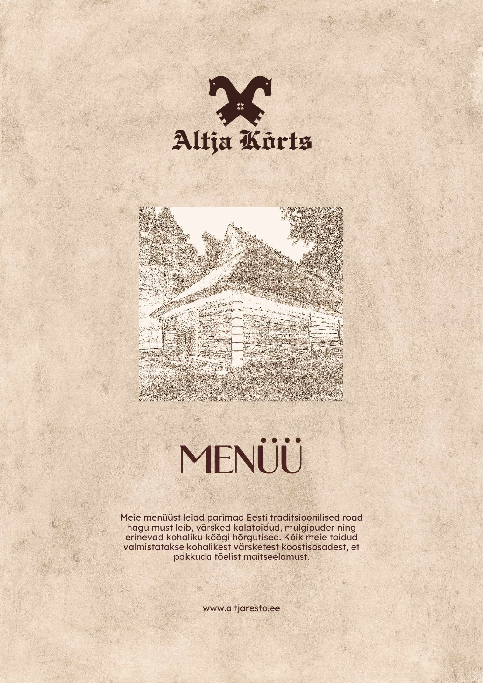 ALTJA MENÜÜ 2026 EST kaas
